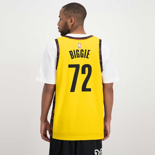 Nike Brooklyn Nets Biggie Swingman Jersey Amarillo
