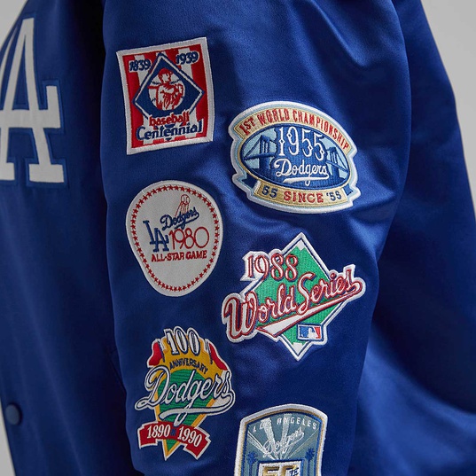 Los Angeles Dodgers Cooperstown '47 Dalston MLB Bomber Jacket Blue