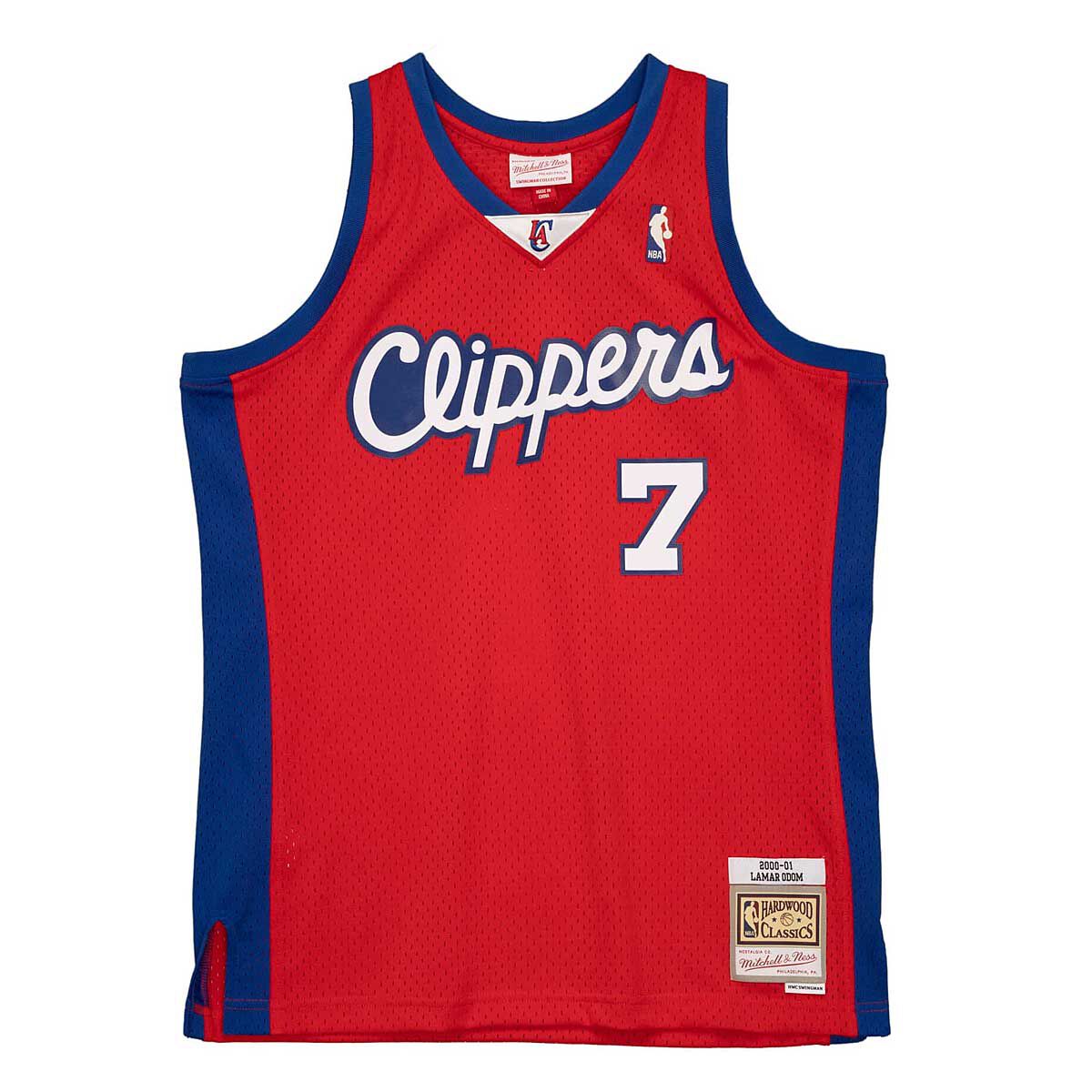 Buy NBA SWINGMAN JERSEY LOS ANGELES CLIPPERS 00 - LAMAR ODOM