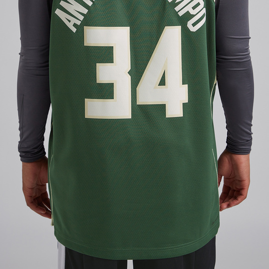 Nike NBA Milwaukee Bucks Giannis Antetokounmpo Icon Edition Swingman Jersey