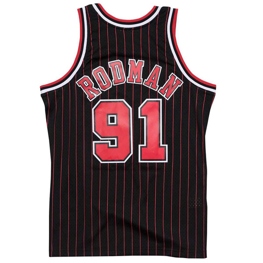 Outerstuff Youth Dennis Rodman Chicago Bulls Red Hardwood Classic Jersey