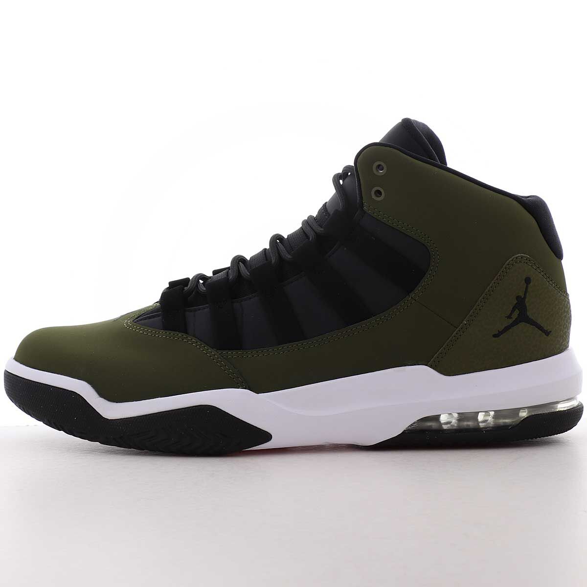 jordan max aura olive green