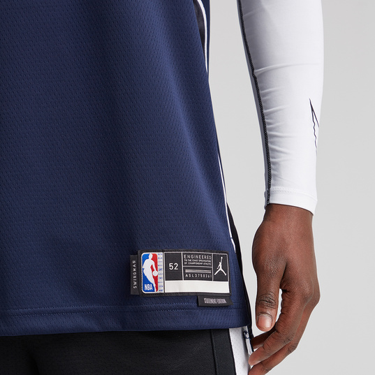 Men's Nike New York Knicks Customized Swingman Navy Blue NBA City
