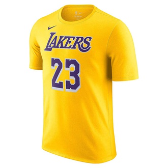 Los Angeles Lakers Nike Icon Edition Swingman Jersey - Gold - Lebron James  - Unisex