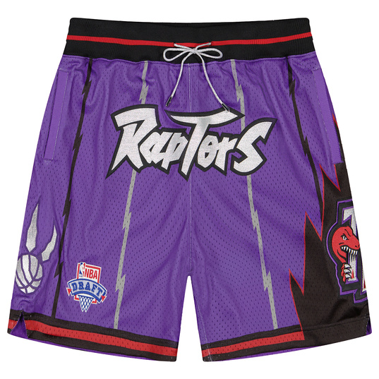Youth Toronto Raptors Shorts  Mitchell & Ness NBA Purple Throwback  Swingman Shorts