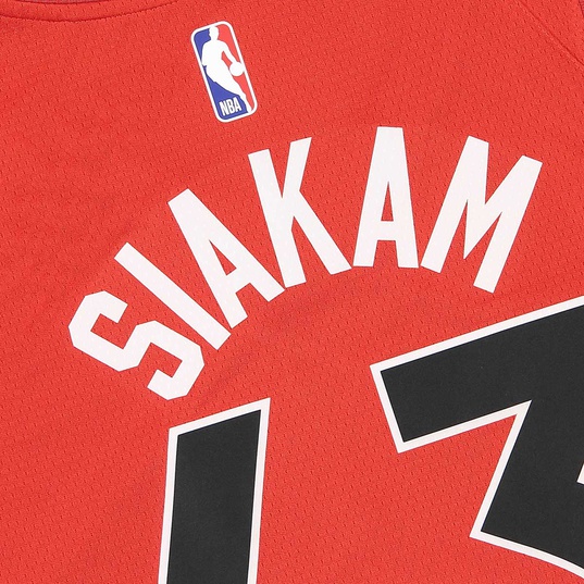 Pascal Siakam Toronto Raptors Icon Edition Swingman Jersey - Red - Throwback