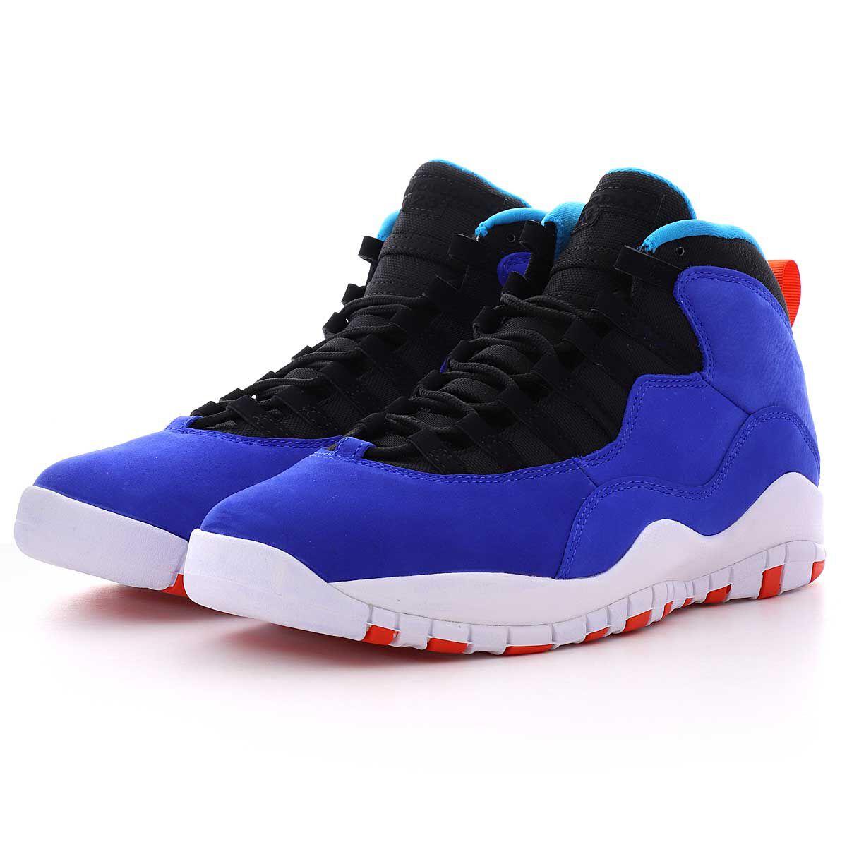 jordan retro 10 blue and orange