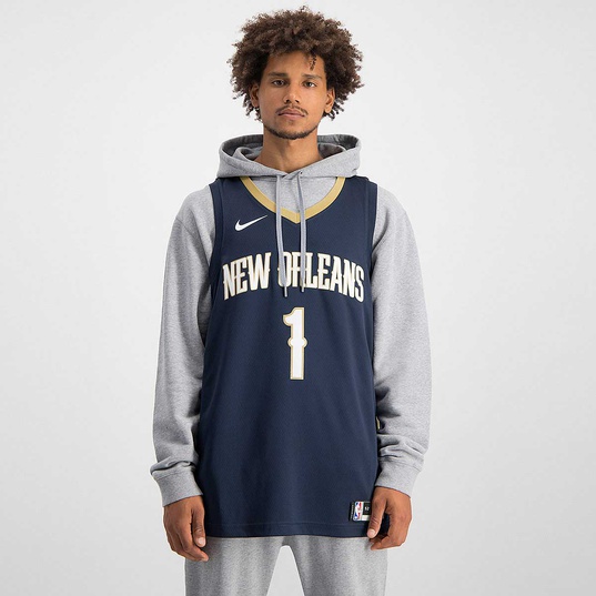 Nike Men's Zion Williamson New Orleans Pelicans Icon Swingman Jersey - Navy