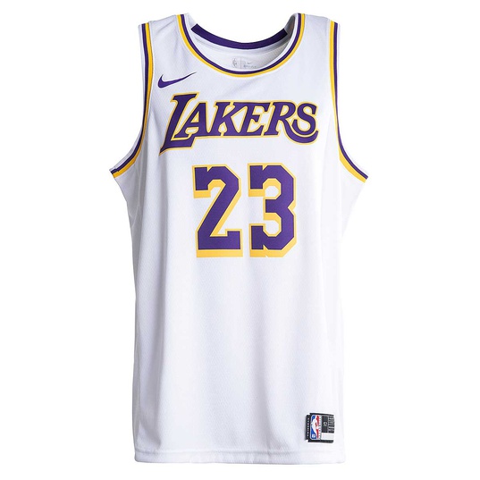 Nike Basketball LA Lakers 'LeBron James' NBA swingman vest in yellow