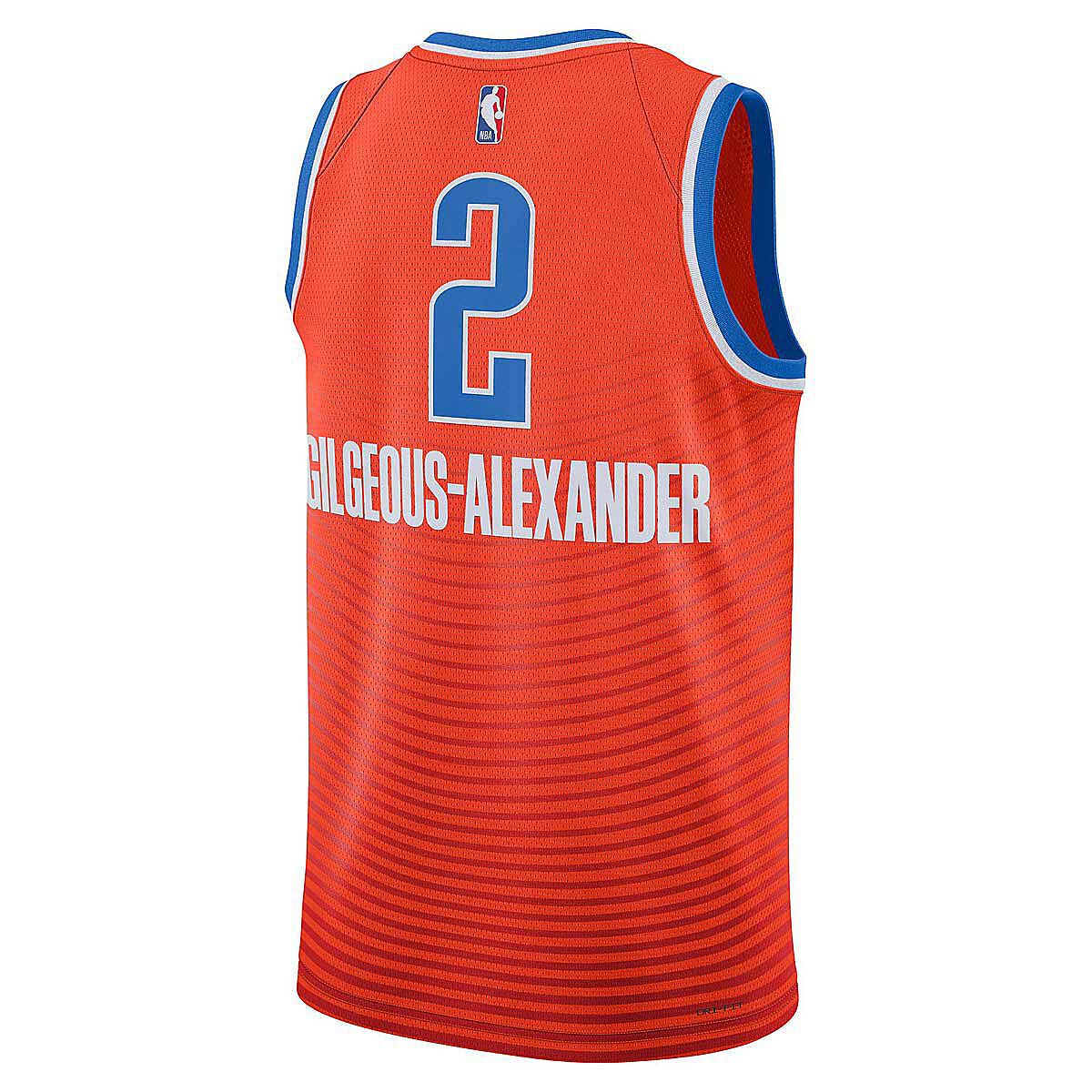 NBA OKLAHOMA CITY THUNDER DRI-FIT STATEMENT SWINGMAN JERSEY SHAI  GILGEOUS-ALEXANDER