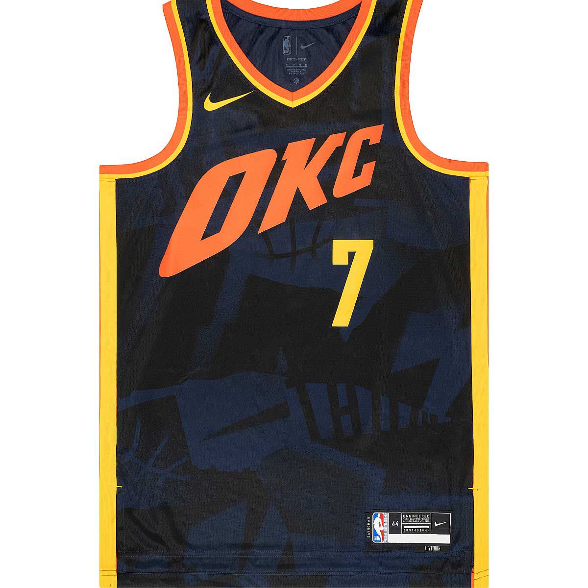 Oklahoma city thunder swingman clearance jersey