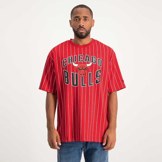 Buy NBA CHICAGO BULLS PINSTRIPE STACK T-SHIRT on KICKZ.com!