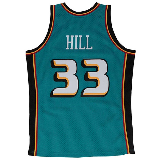Champion, Shirts, Vintage Detroit Pistons Throwback Jersey Grant Hill  Jersey