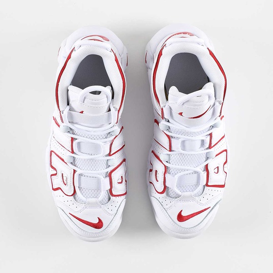  Nike Youth Air More Uptempo GS DJ5988 100 White/Varsity Red -  Size 6Y