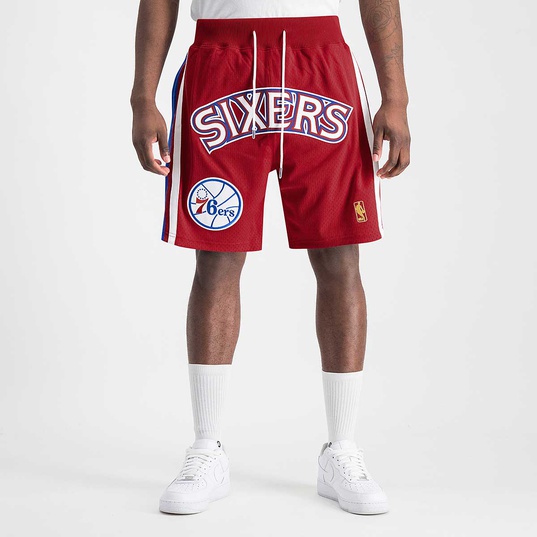 Philadelphia 76ers White Sixers JUST DON Shorts
