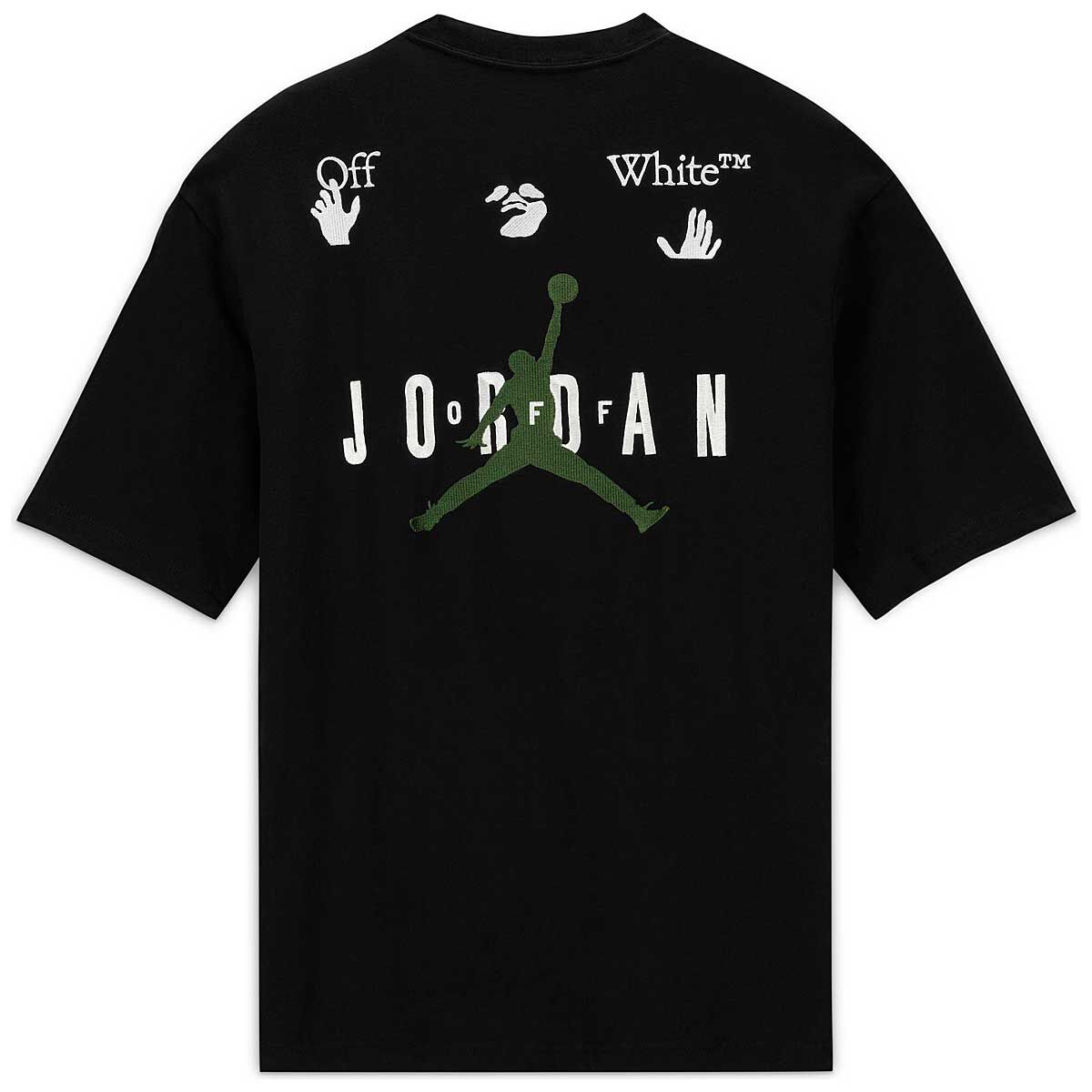 green black and white jordan shirt