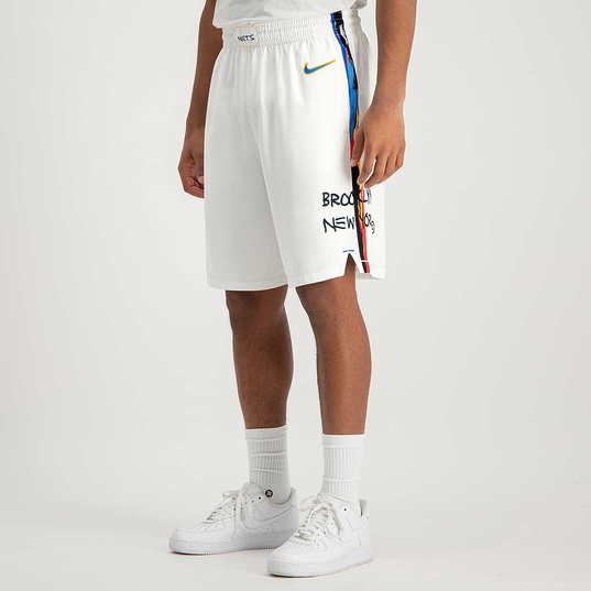 Miami Heat Nike City Edition Swingman Shorts - Mens