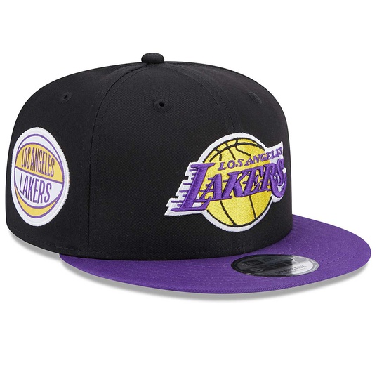 NBA LOS ANGELES LAKERS CONTRAST SIDE PATCH 9FIFTY SNAPBACK CAP  large image number 1