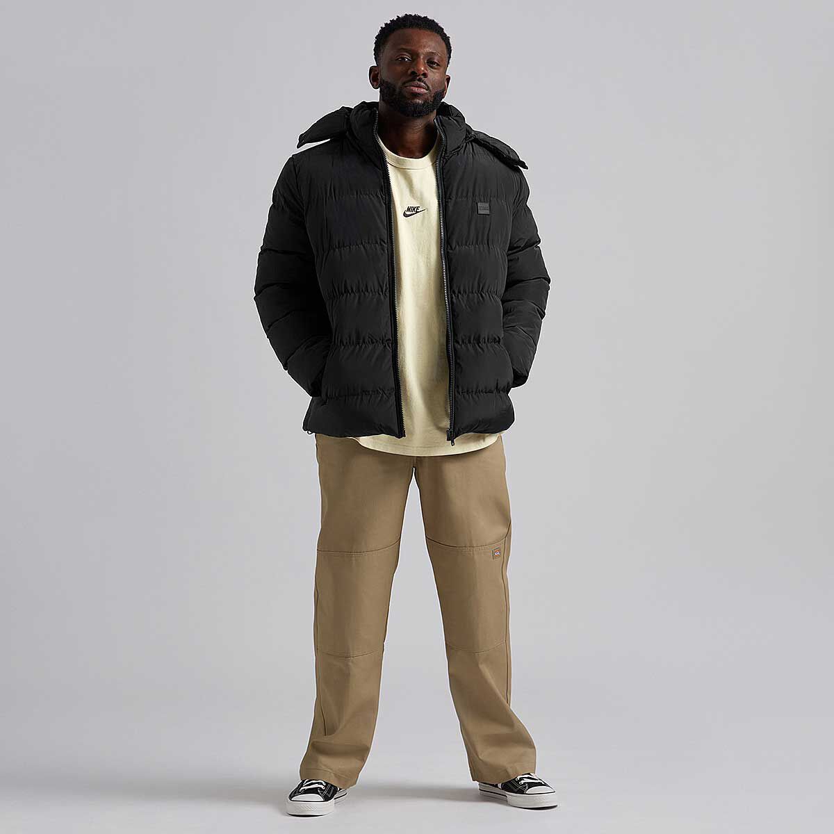 Urban classics hooded boxy clearance puffer jacket