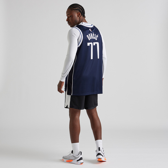Nike Dallas Mavericks Statement Edition Jordan Dri-FIT NBA Swingman Trikot  Blue - COLLEGE NAVY/DONCIC LUKA