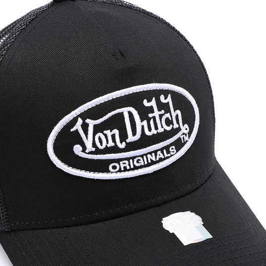 Von Dutch Originals Original Trucker black/white Bonés Trucker online at  SNIPES