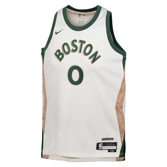nike kids NBA BOSTON CELTICS JAYSON TATUM SWINGMAN Graphic KIDS white green 1
