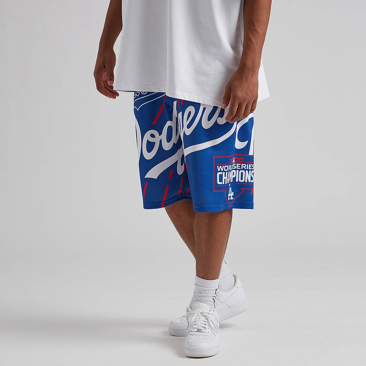 MLB LOS ANGELES DODGERS LOGO SHORTS