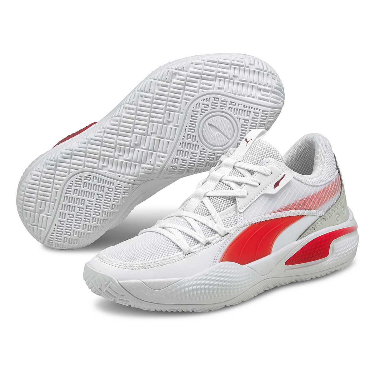 puma court rider red