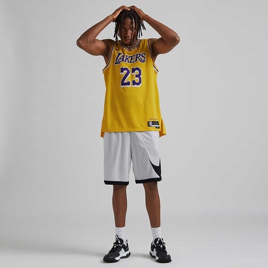 Los Angeles Lakers Nike LeBron James Swingman Men's Jersey LA LORE SERIES  52 XL