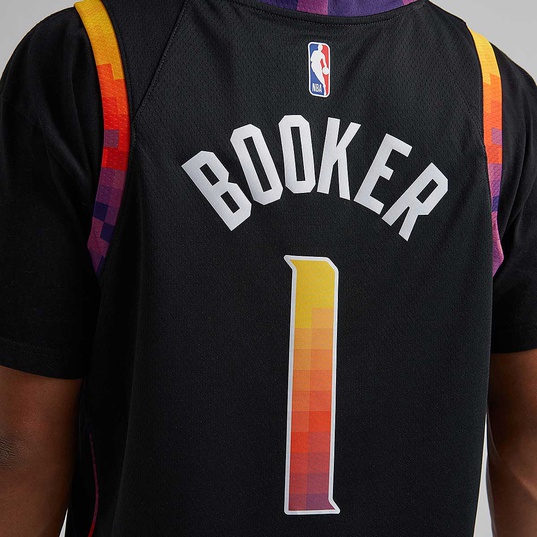 Phoenix Suns Swingman Black Devin Booker Jersey - Statement Edition - Men's