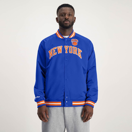 Mitchell & Ness Mens NBA NEW York Knicks Champ City Satin Jacket ALL SIZES  NEW