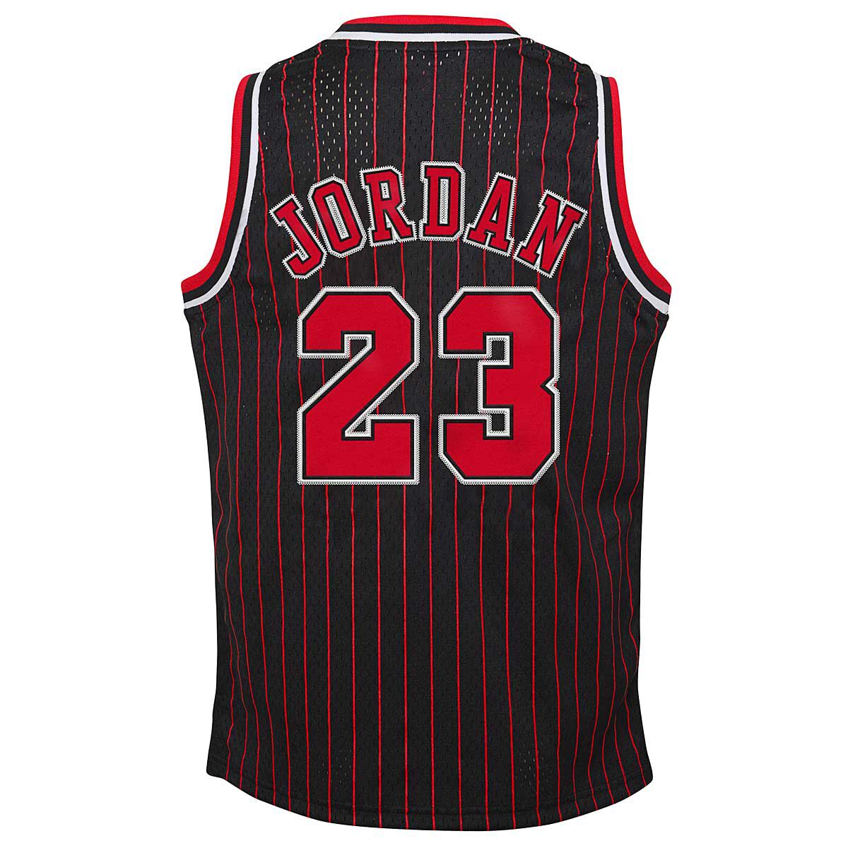 black and red jordan jersey