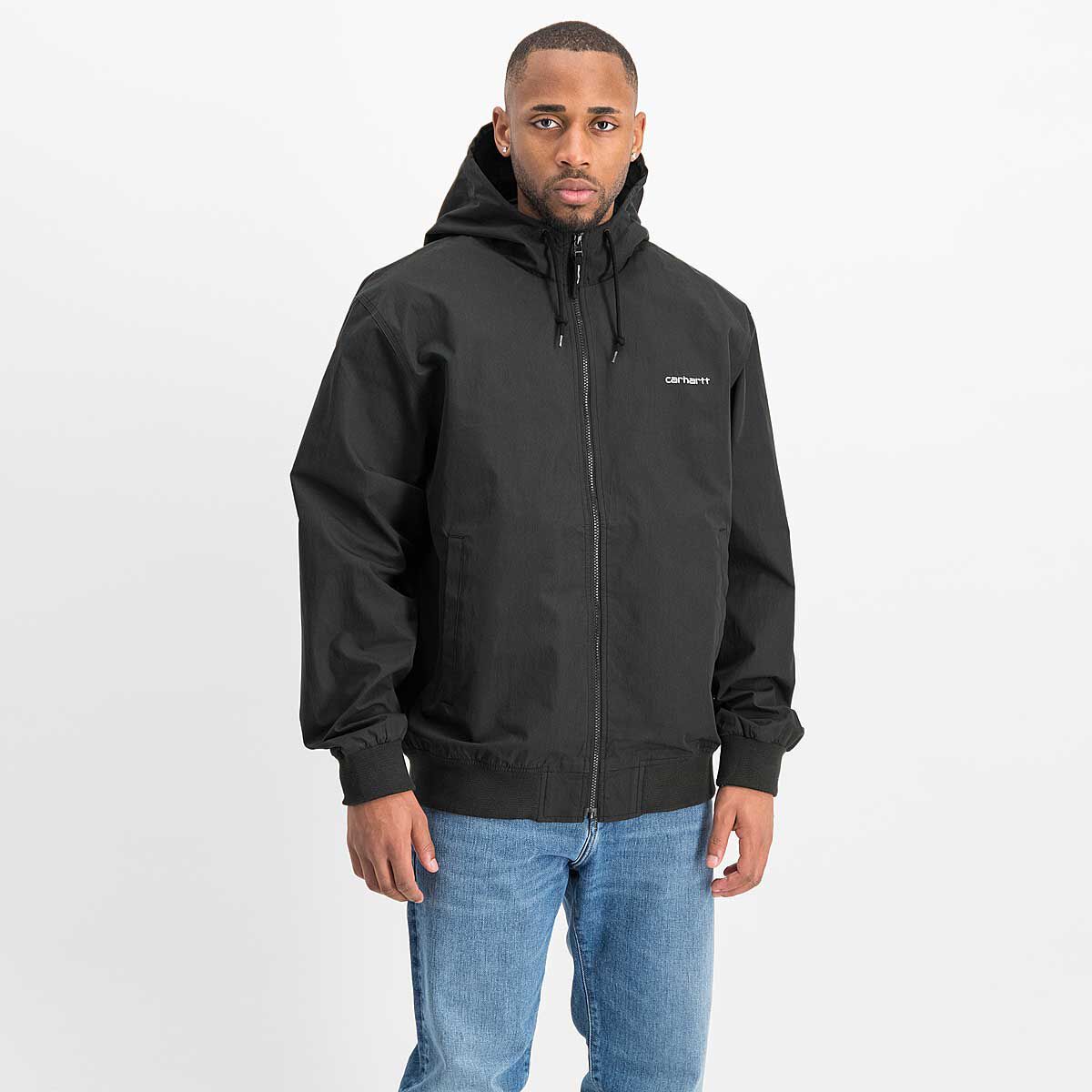 Carhartt marsh 2025 jacket black