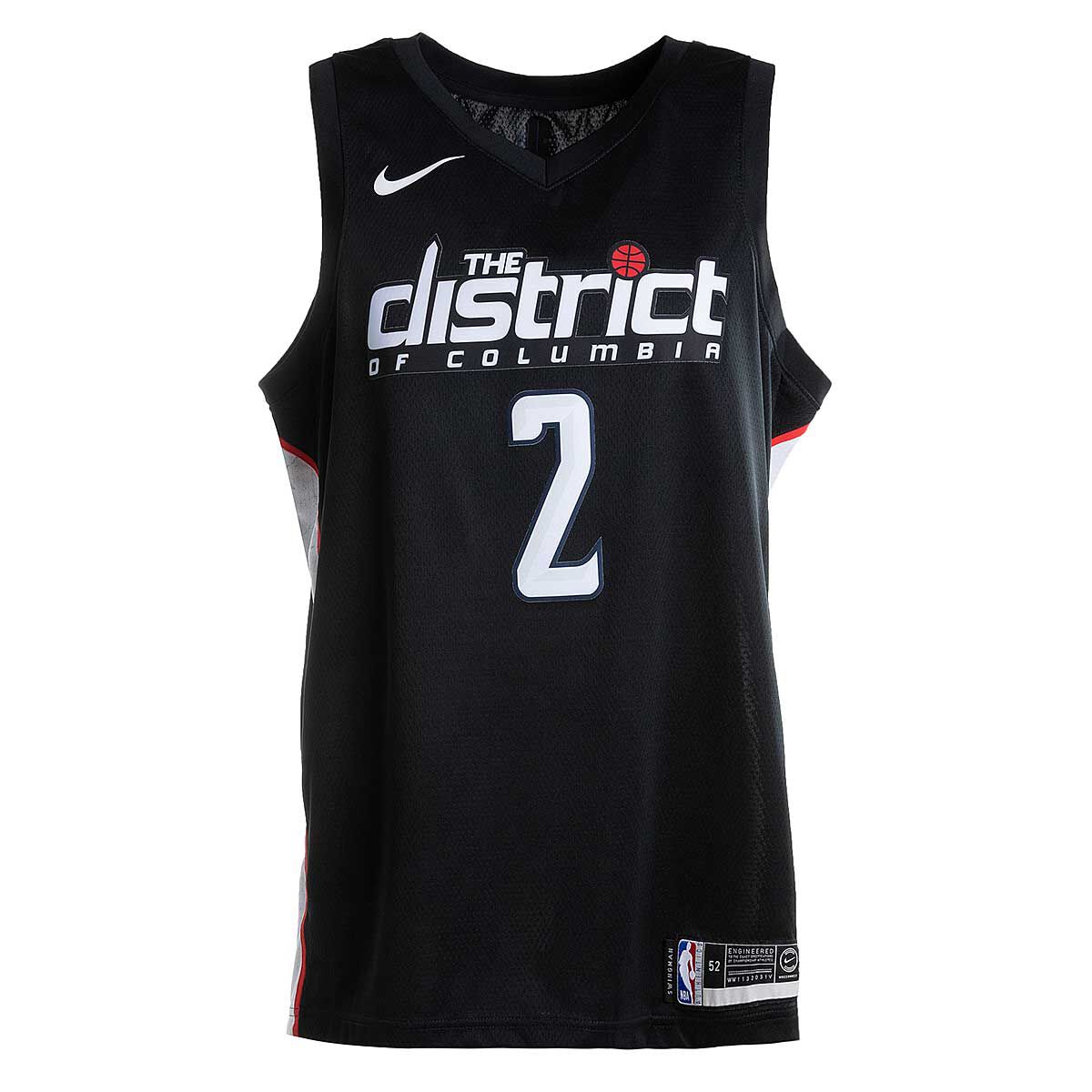 Wizards black sales jersey