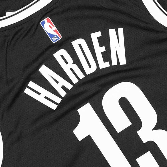 Fanatics Men's James Harden Brooklyn Nets Jordan Swingman Jersey Gray Size M