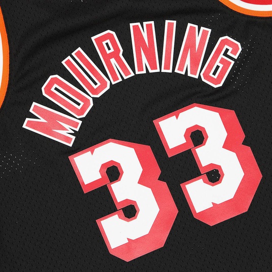 Miami Heat 96-97 Alonzo Mourning NBA Swingman Jersey