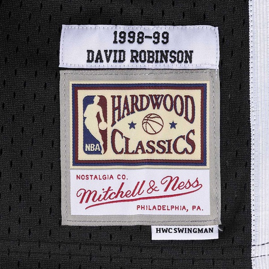 David Robinson San Antonio Spurs Mitchell & Ness Youth 1998-99 Hardwood Classics Swingman Throwback Jersey - Black