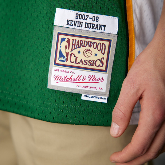 Kevin Durant Seattle SuperSonics Mitchell & Ness Hardwood Classics Swingman  Jersey - Green