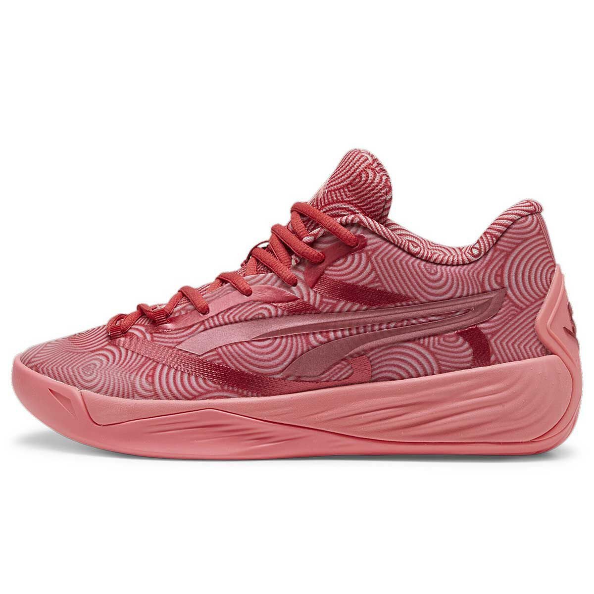 Puma basket platform sales uomo rosse