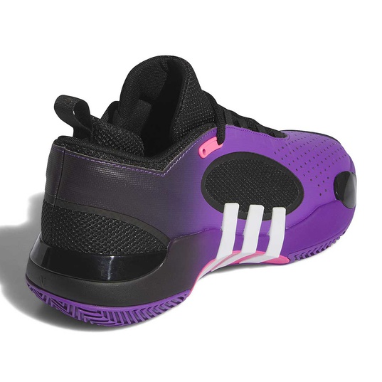 adidas hoops court infant boys trainers  large image number 3