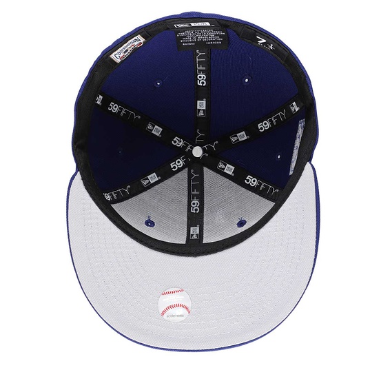 New Era 59FIFTY Los Angeles Dodgers 5950 Patch Fitted Hat 8 / Royal Blue