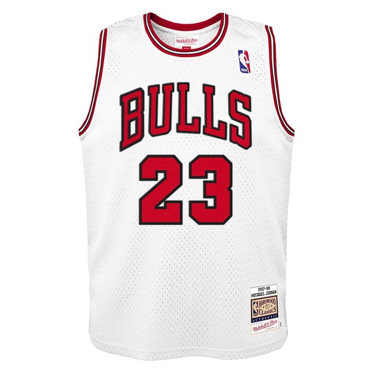 Buy NBA CHICAGO BULLS 1997-98 AUTHENTIC JERSEY MICHAEL JORDAN KIDS for ...