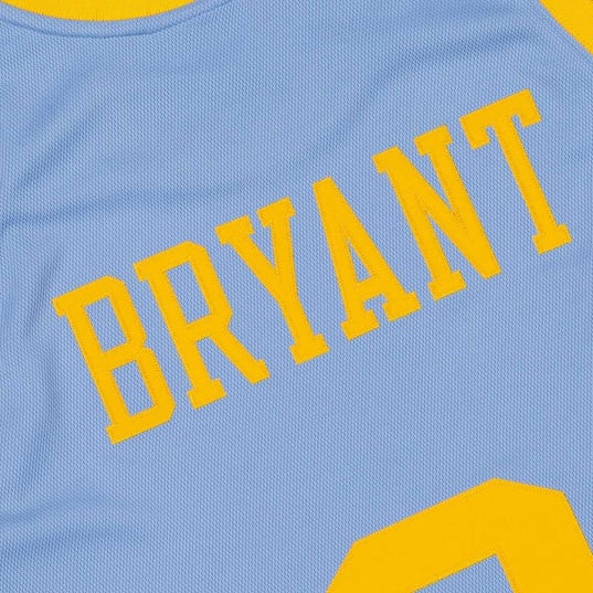 Men's Los Angeles Lakers Kobe Bryant Mitchell & Ness Light Blue Hardwood  Classics Authentic 2001-02