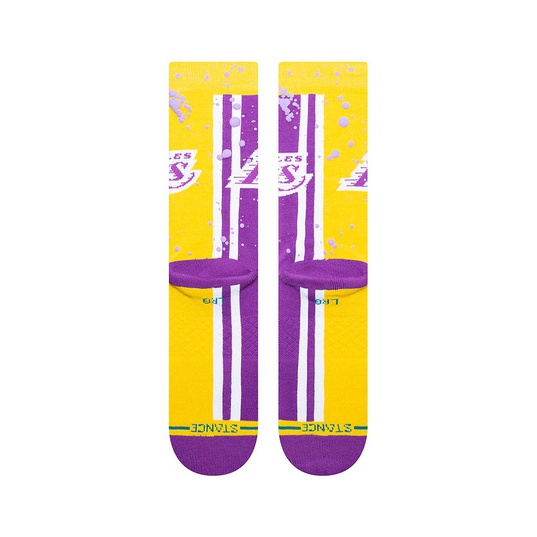 Stance Los Angeles Lakers CE Crew Socks Purple