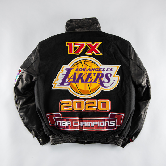 Jeff Hamilton LA Lakers NBA Finals Champions Jacket