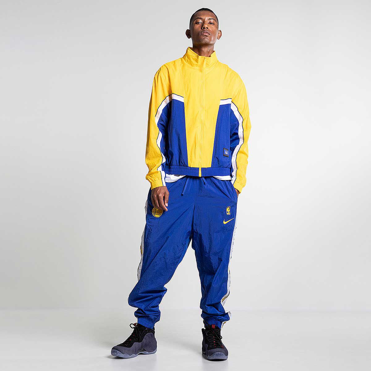 nike nba golden state warriors courtside tracksuit