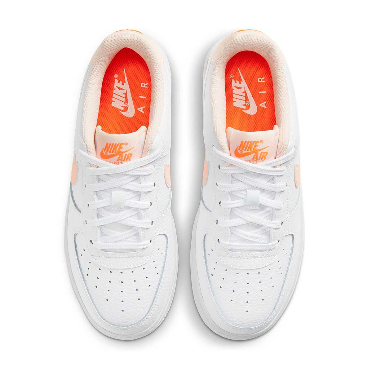 nike air force 1 gs white hyper crimson