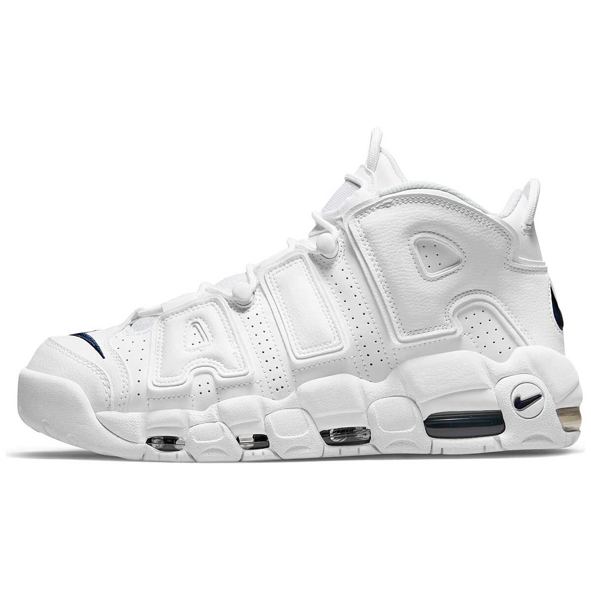 white nike uptempo 96