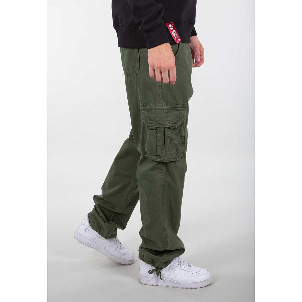 Alpha Industries Mens Spy Trousers Bottoms Pants Cargo Trouser | eBay