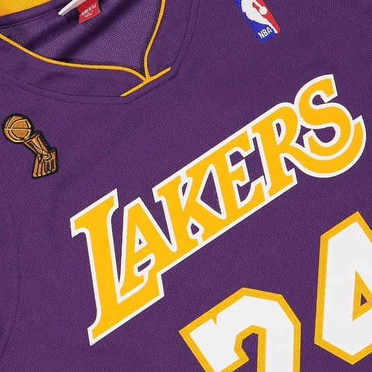 Kobe Bryant #24 Los Angeles Lakers 2008-09 Authentic NBA Jersey Purple
